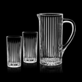 41 Oz. Bacchus Crystalline Pitcher w/ 2 Cooler Glasses